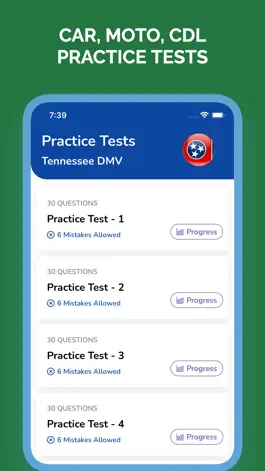Game screenshot Tennessee TN DMV Permit Test mod apk