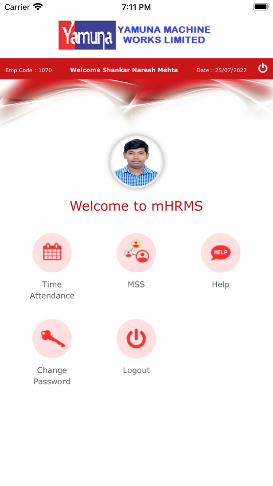 #2. HRMS Yamuna (iOS) 由: Manoj Jain