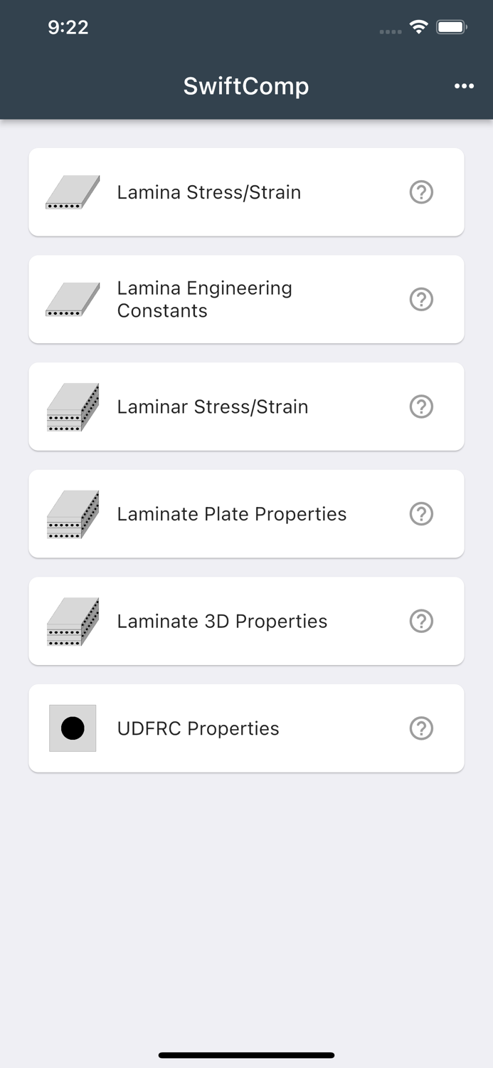 SwiftCompComposite Calculator