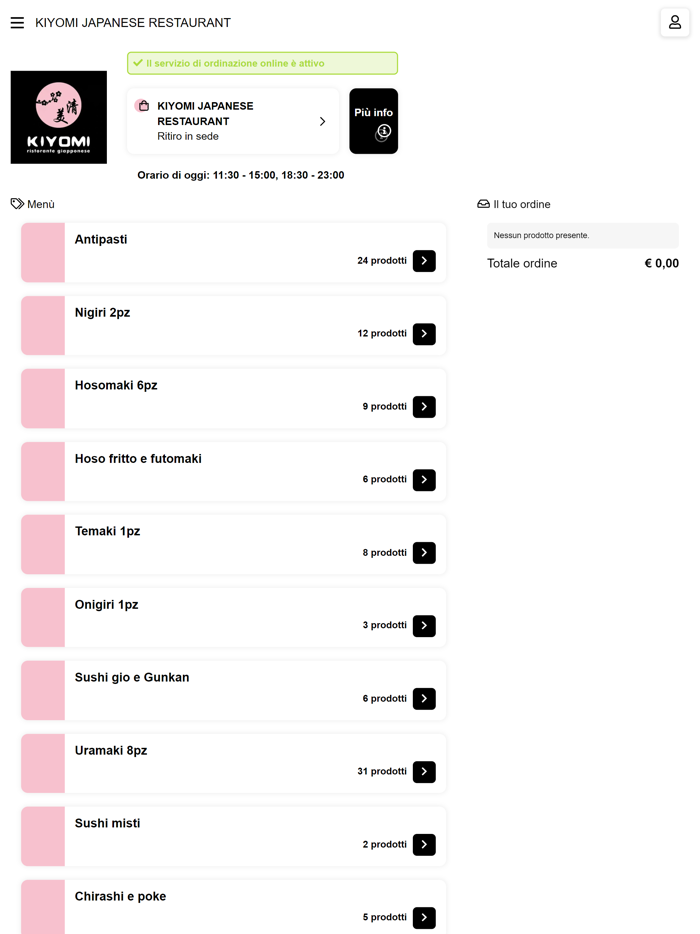 KIYOMI JAPANESE RESTAURANT