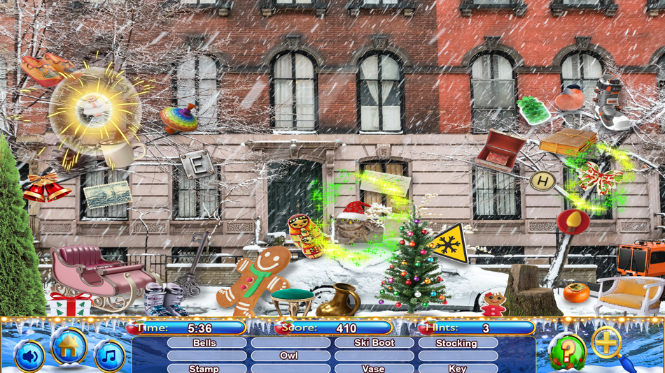 #5. Hidden Objects New York Winter (iOS) 由: Brainfull, LLC