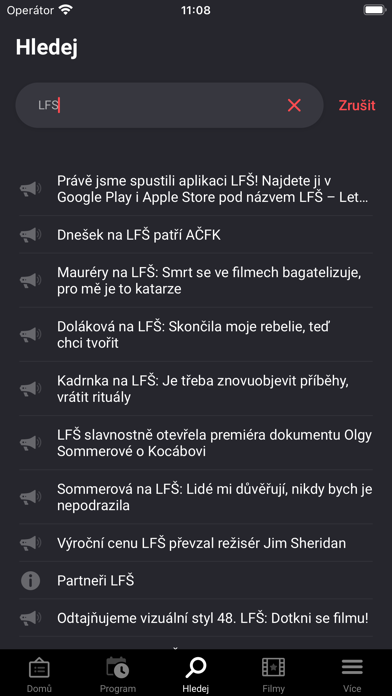 LFŠ - Letní filmová škola Screenshot