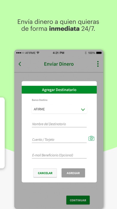 Afirme Móvil Screenshot