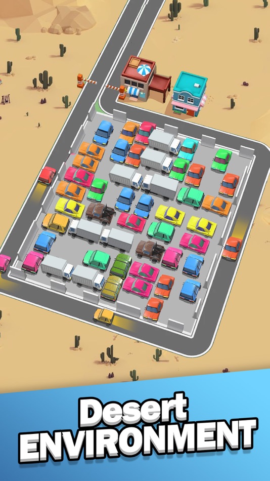 #2. Car Parker 3D - Parking Jam (iOS) By: TIGER GAMES JSC