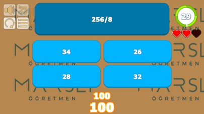 Zihinsel Dört işlem Screenshot