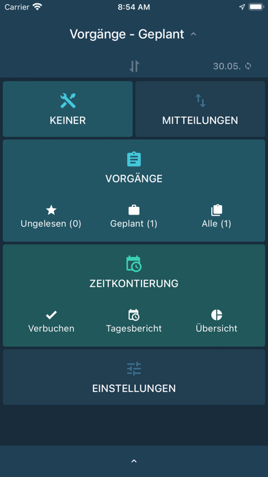 CrossMIP for ServicePlatform Screenshot