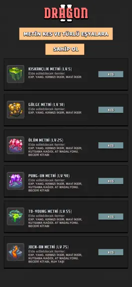Game screenshot DRAGON2 - Yazı tabanlı MMORPG mod apk