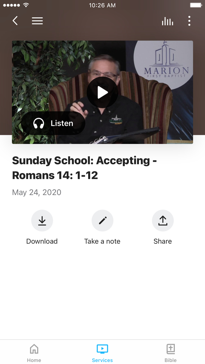 First Baptist Church Marion