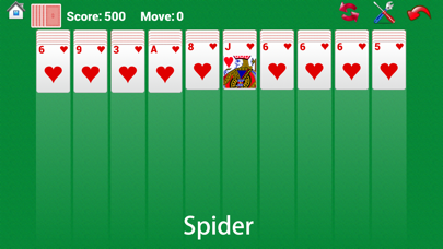 Screenshot #1 pour Classic Spider Solitaire Pro