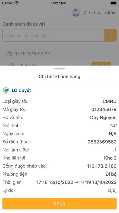 OTS VERIFY Screenshot