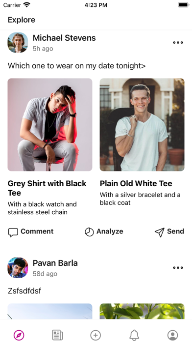 This or That | Social Network Screenshot
