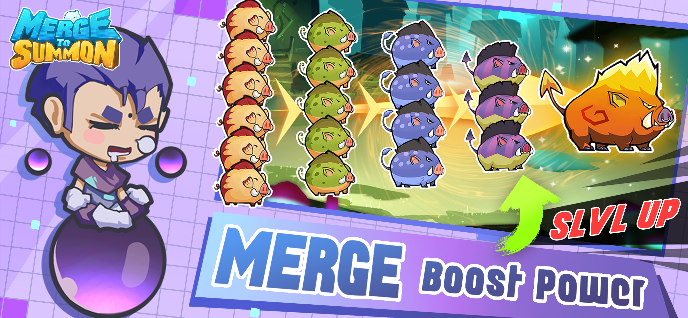 Merge to Summon-Match 3 RPG
