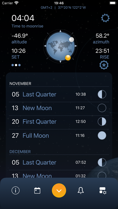 Screenshot #2 pour Moon Phases Deluxe