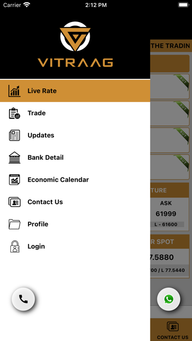Vitraag Screenshot