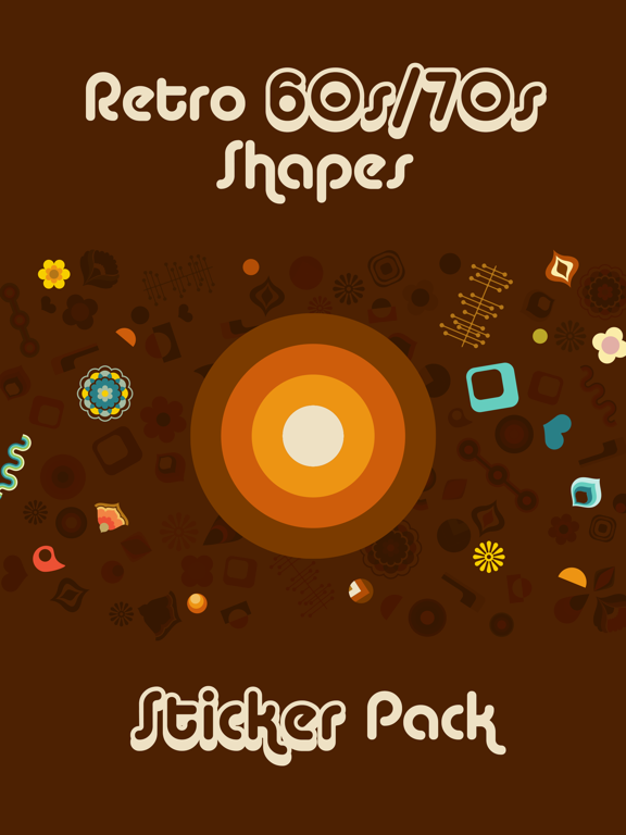 Screenshot #4 pour Retro 60s/70s Shapes