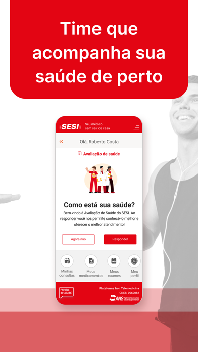 SESI SP TELEMEDICINA Screenshot