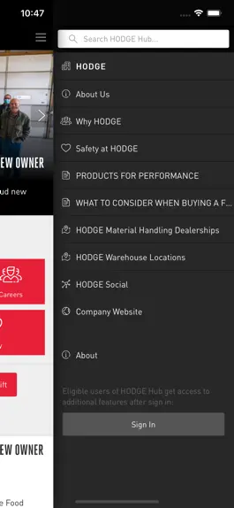 Game screenshot HODGE Hub apk