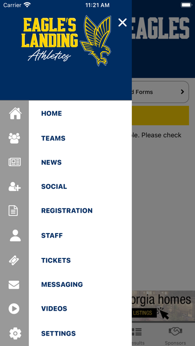 Eagle's Landing Athletics Screenshot