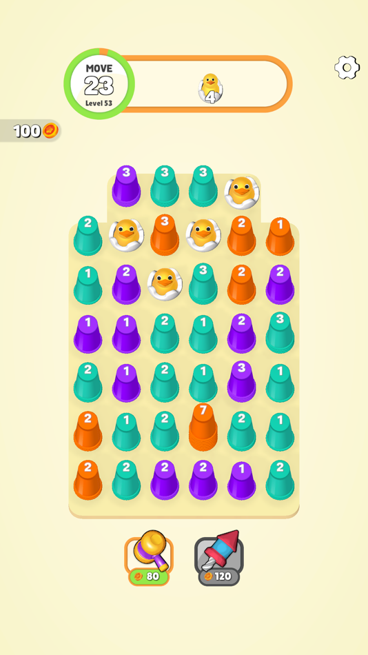 #3. Stack Cups 3D (iOS) Podle: Mehmet Fatih Sahin