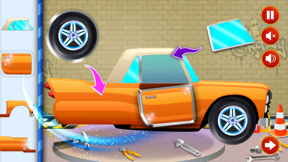 Little Car Wash Games for Kids - 1.0 - (iOS)
