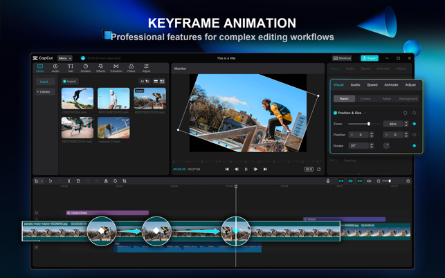 ‎CapCut - Video Editor Screenshot