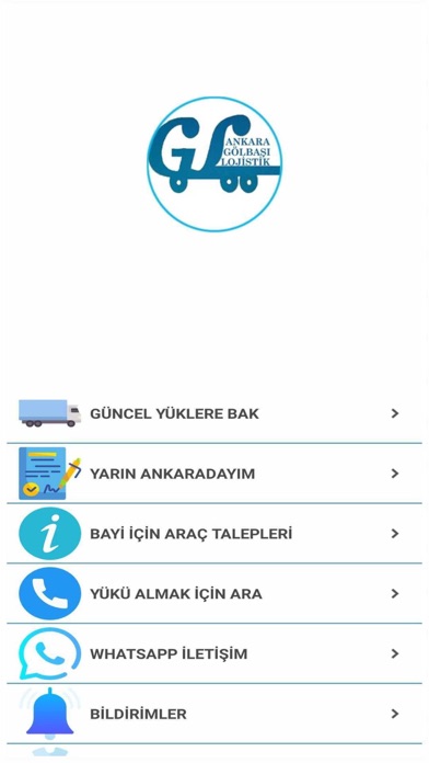 Gölbaşı Lojistik Screenshot