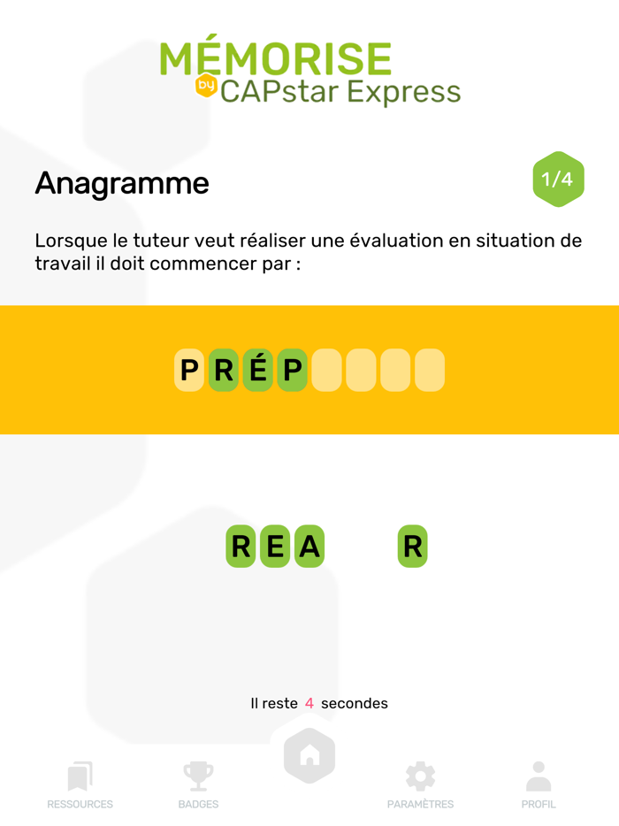 Mémorise - CAPstar Express