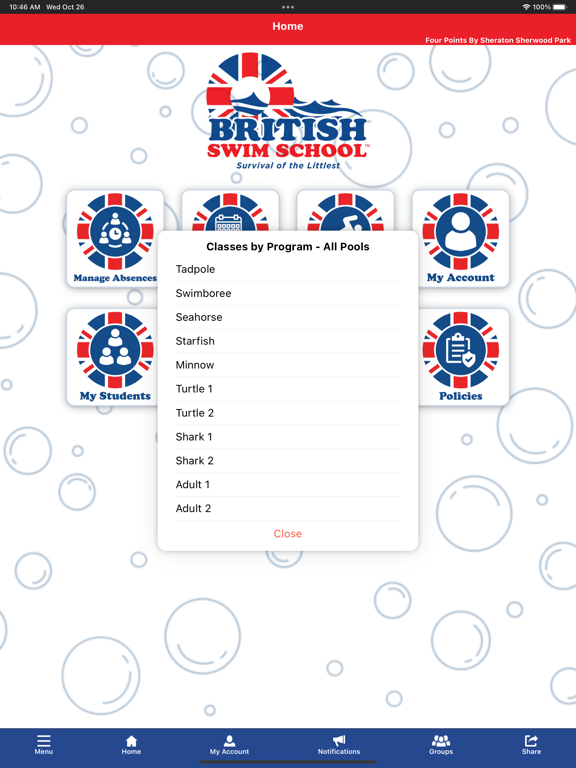 Screenshot #6 pour British Swim School