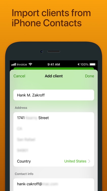 Paid. Invoice & estimate maker screenshot-5