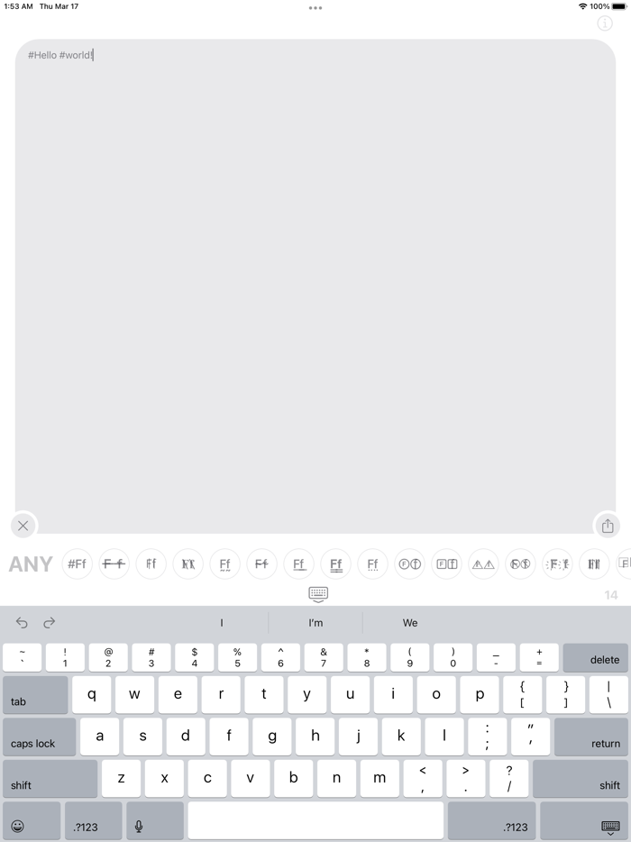 fontFormat - unique fonts