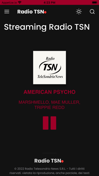 RadioTSN Screenshot