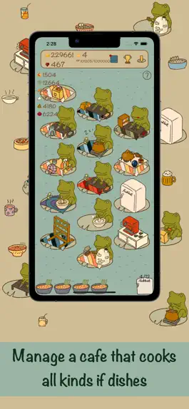 Game screenshot Frog Cafe idle cooking mod apk