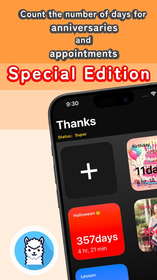 #1. CountDays app time management (iOS) Podle: Shoichi Yamazaki