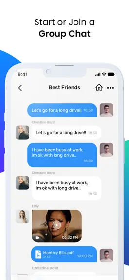 Game screenshot MChat - Secure, Reliable apk