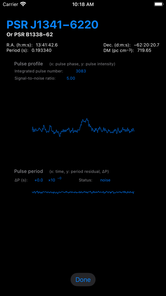 #7. Radio Pulsars (iOS) 由: 萌 于