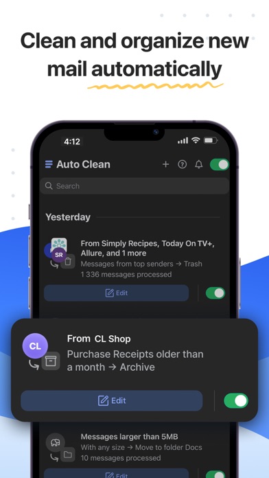 Clean Email — Inbox Cleaner Screenshot