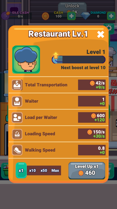 Cook & Cash : Idle Game Screenshot