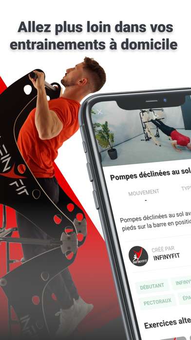 INFINYFIT Home fitness workout Screenshot