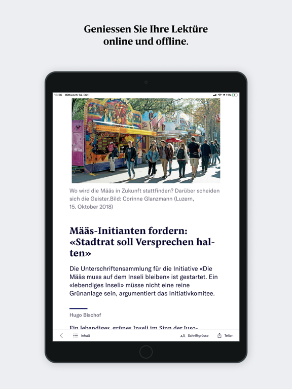 Screenshot #5 pour Luzerner Zeitung E-Paper