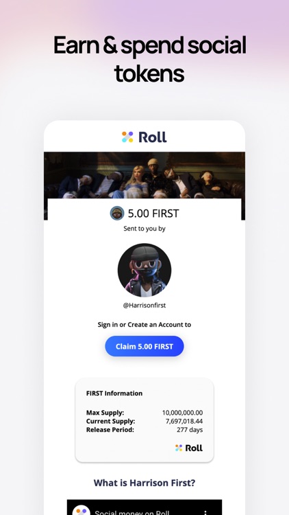 Roll - Social Tokens screenshot-4
