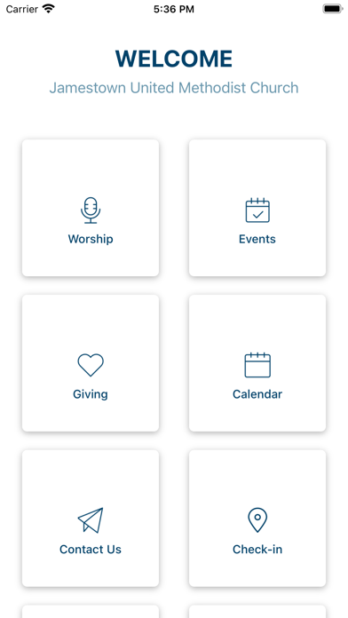Jamestown UMC NC Screenshot