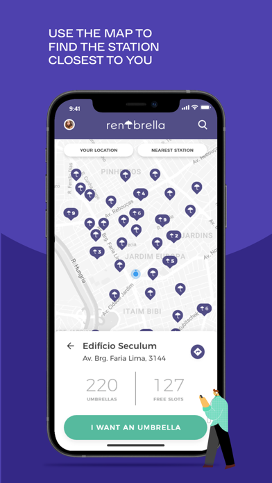 Rentbrella Screenshot