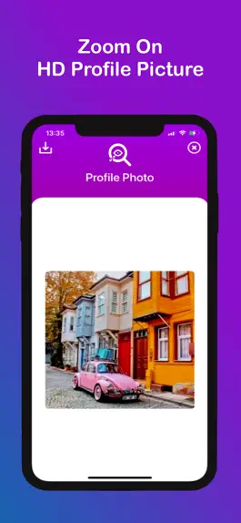 Game screenshot InsZoom: Big Profile Picture hack