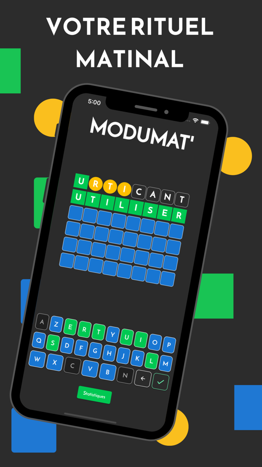 #1. Modumat' (iOS) Ved: David Fournier