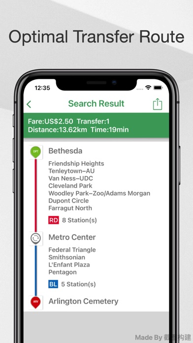 Washington DC Metro Guide Screenshot 2 - AppWisp.com Washington DC Metro Guide Screenshot 2 - AppWisp.com