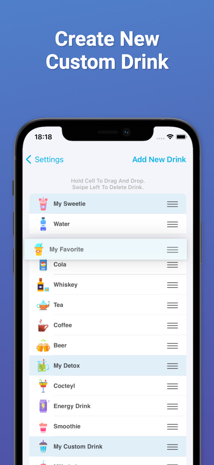 Drink Water Reminder Tracker
