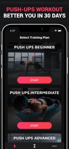 Push-ups Workout screenshot #1 for iPhone