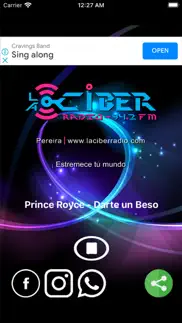 la ciber radio iphone screenshot 1