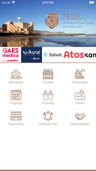 73 Congreso Nacional SEORL-CCC Screenshot