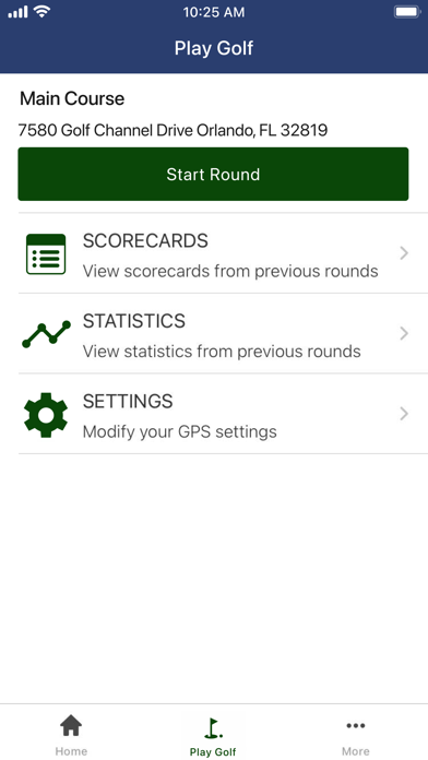 Crosswinds Golf Club Screenshot